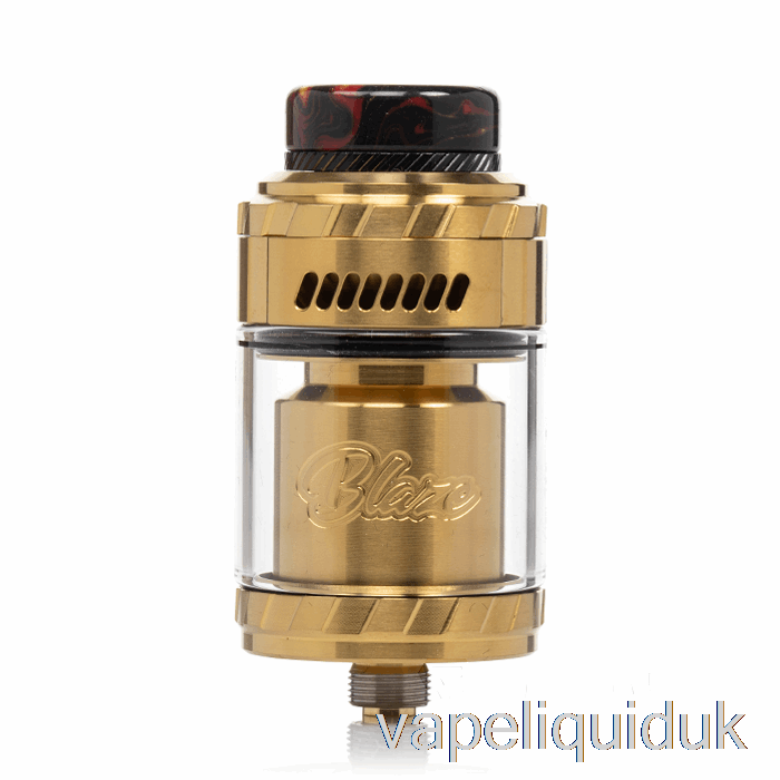 Thunderhead Creations Blaze Solo 25mm RTA Gold Vape Juice
